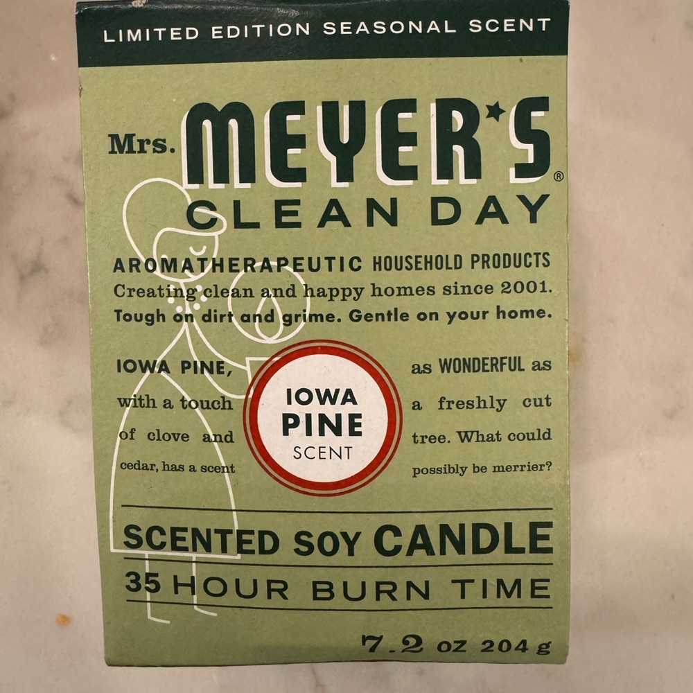 NWT Mrs. Meyer's Clean Day Scented Soy Candles - Picture 2 of 11